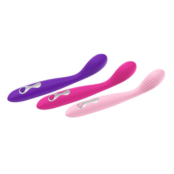 Kraftfuld Vibrator til Kvinder Brystvorte Klitoris Stimulator Massager Dildo Pink