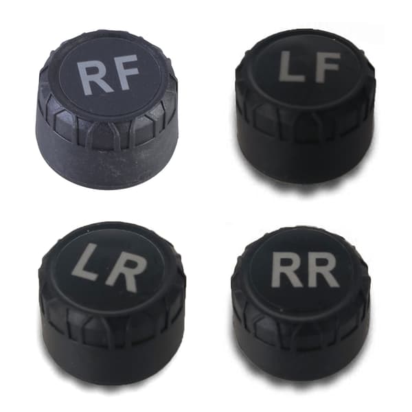 for Smart Car Dekktrykkovervåking TPMS Solenergi Bilsikkerhet Ala null - C