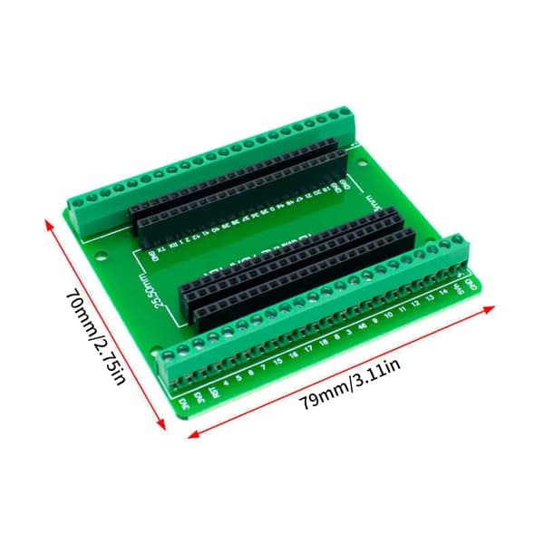 ESP32 GPIO IoT-integrasjonsutvidelseskort for IDE-utviklere