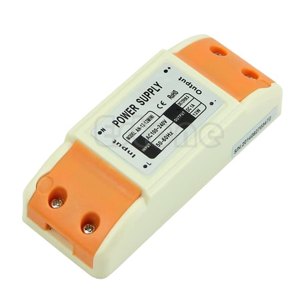 12W AC 100-240V LED Konstant Strøm Driver til Panel Lys Downlight Holdbar
