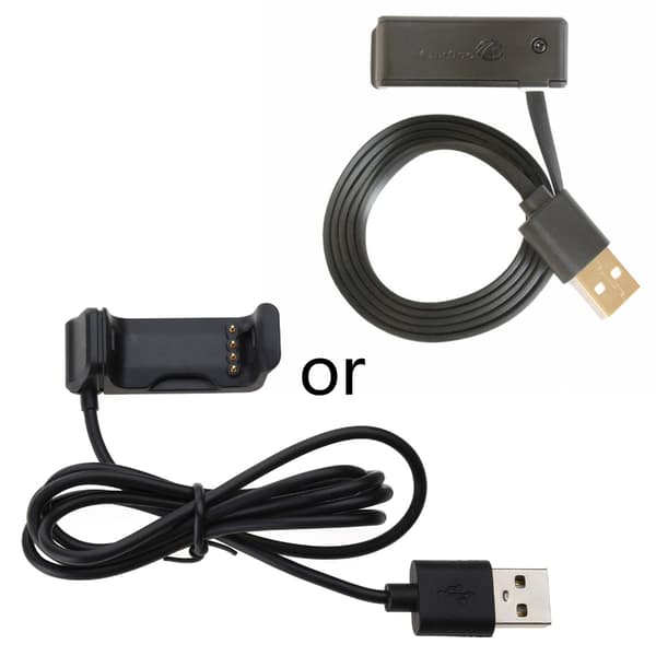 Datastativ USB-opladerkabel Oplader Strømadapter Dock til Vivoactive til HR