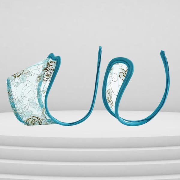 Naiset Miehet C-String Stringit Alusvaatteet Pariskunta C String Stringit Olkaimettomat Pikkuhousut D077 Peacock Blue Co