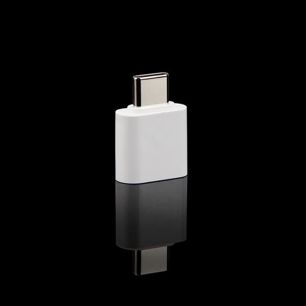 Type C han til USB 3.1 hun dataadapter til OnePlus til 3T til MacBook Stabil White