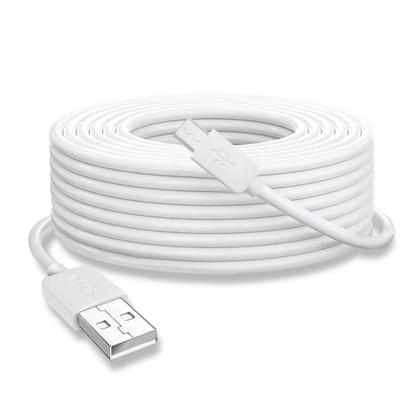 Pålitelig USB til Micro USB ladekabel for termometer / kamera strømforsyning