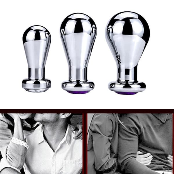 Rumpepluggtrener Komfortabel Langvarig Bruk Metall Rumpeplugger Trening Prostata large