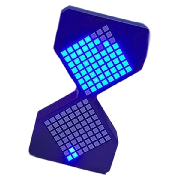 30 minutters programmerbar LED timeglas-timer genopladelig bordlampe natlys
