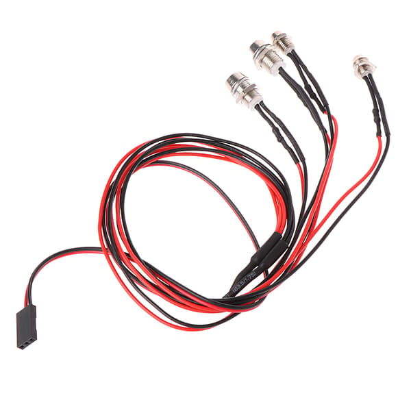 RC On-Road Modell Drift Bil Nye LED Natt 5mm & 3mm Frontlykter Lys