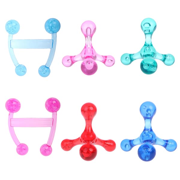 Triggerpunktsmassageapparat Manuell Rygg Akupressurterapi Tryckpunktsmassageapparat null - 4