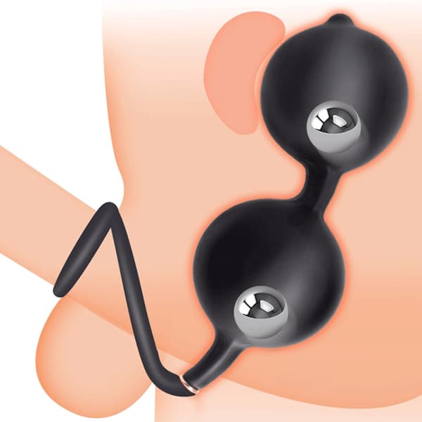 Vuxen expansionsstimulator uppblåsbar analbuttplugg dilator stor dildoinsättning null - 3