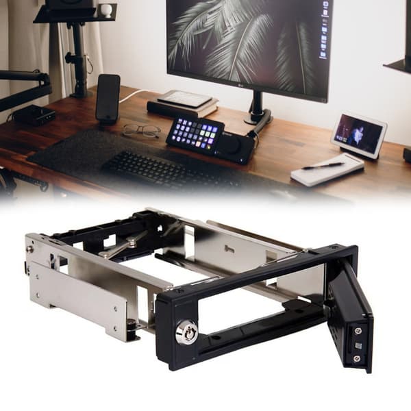 3,5 tommer bakkeløse hot-swaps 3,5 tommer interne harddisk SSD-adapter mobil rack