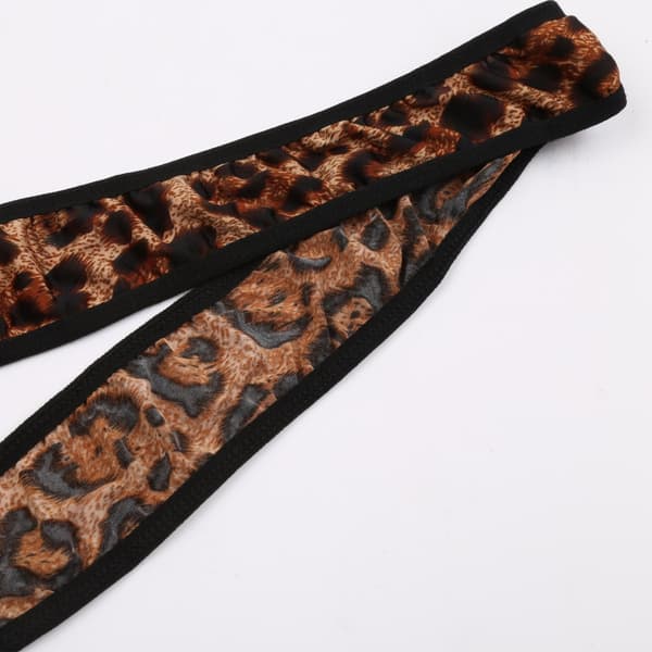 Jockstrap for men, ensfarget leopardbrytedrakt, thong-body Leopard One Size