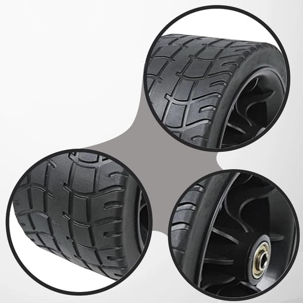 Erstatningshjul for ATV-bruksvogn PVC PP-konstruksjon Enkel installasjon