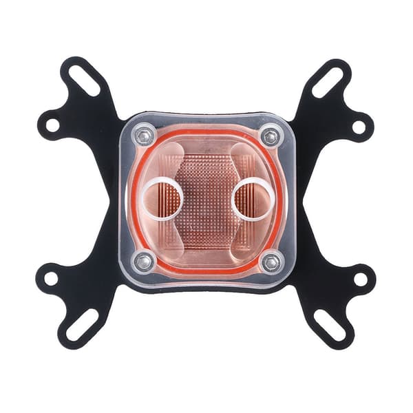 Computer PC Køleblok CPU Vandkøler 50mm Gennemsigtigt Cover Til AMD til Intel Other