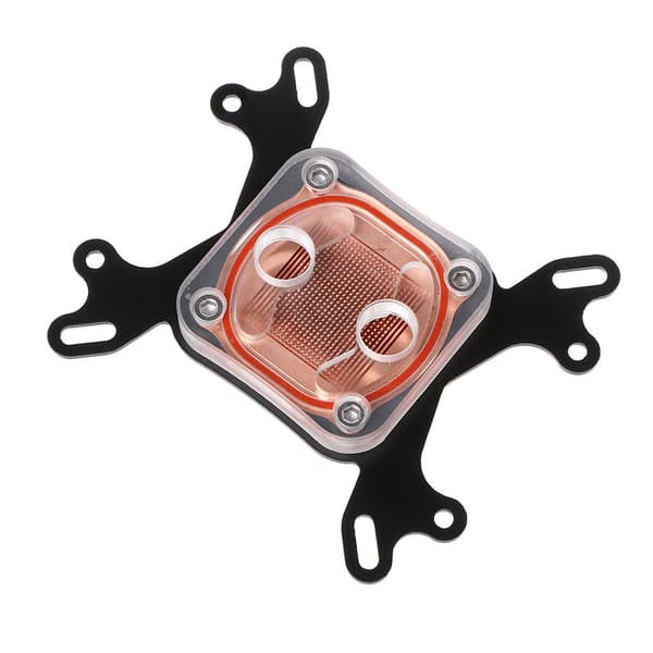 Computer PC Køleblok CPU Vandkøler 50mm Gennemsigtigt Cover Til AMD til Intel Other