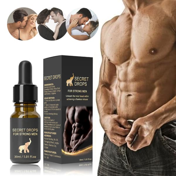 30 ml flytende dråper for menn, forsinker ejakulasjon, sterke hemmelige dråper, mann lykkelig dråpe