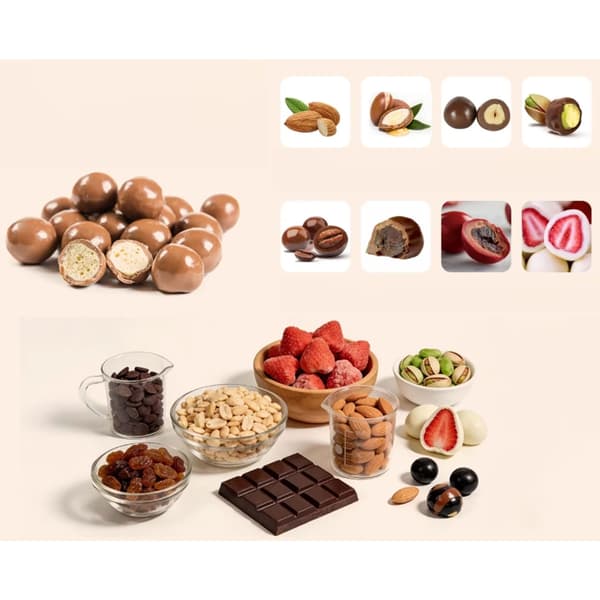 Premium chokoladedrypper i rustfrit stål til 4.5QT 5QT foodprocessorer