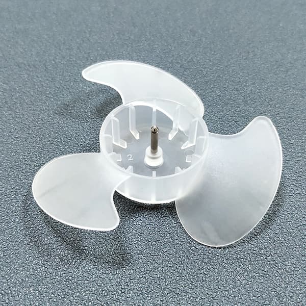 3 blade plastisk blæserblad Universal husholdningsbordventilator bordventilator udskiftningsdel null - BC041
