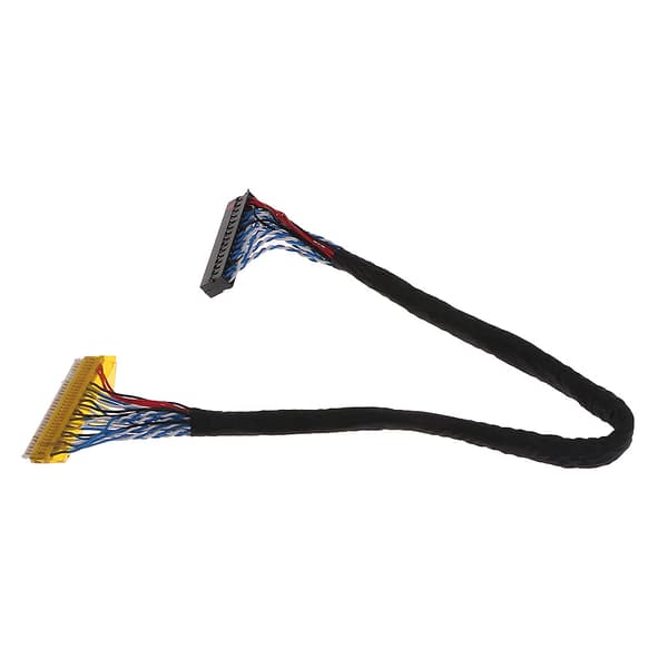 8 Bit LVDS-kabel FIX-30 Pin 2ch til 17-26 tommer LCD/LED-panelcontroller 25 cm