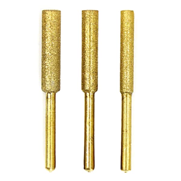 30 mm diamantspidser slibebit længde belagt cylinder til hovedslibebit 3x4mm
