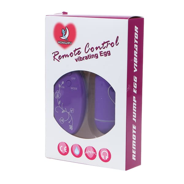 Vanntett 20 Frekvens Fjernkontroll Trådløs Vibrerende Egg Vibrator