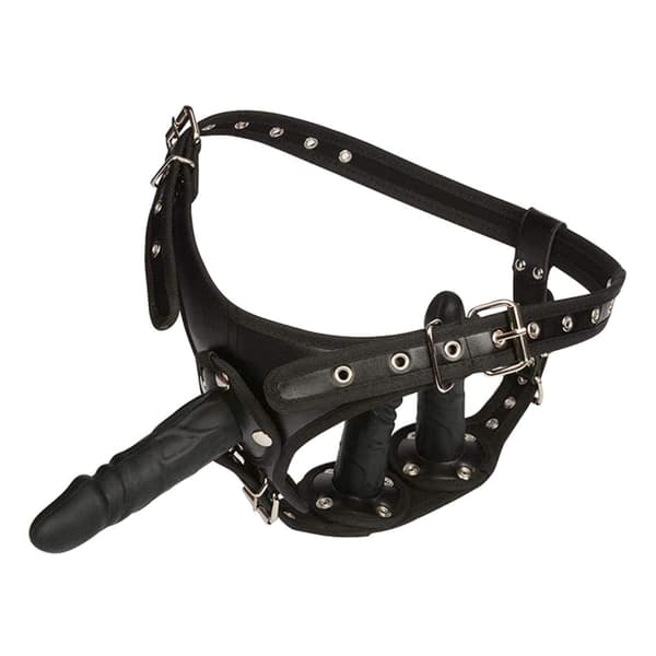 Strap On Realistisk Dildo Lädersele Strap On Dildo Lesbisk Strap-on Dildos