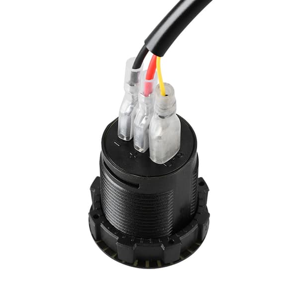 Bil LED Display Ur 12V/24V Mini Digitalt Ur Måler til Touch til Auto Motorcykel Green