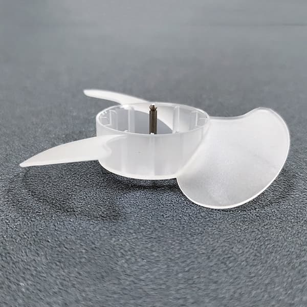 3 blade plastisk blæserblad Universal husholdningsbordventilator bordventilator udskiftningsdel null - BC041