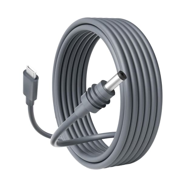USB C - DC-virtajohto Mini-ulkolataukseen, vedenpitävä virtajohto virtapankille