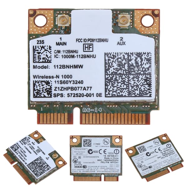 Wireless-N 112BNHMW Half Mini PCIe PCI-express WLAN WIFI-kortmodul 802.11 bgn