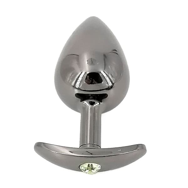 Metall Manuell Grepp Butt Plug Dilator Masturbation Prostatleksaker M