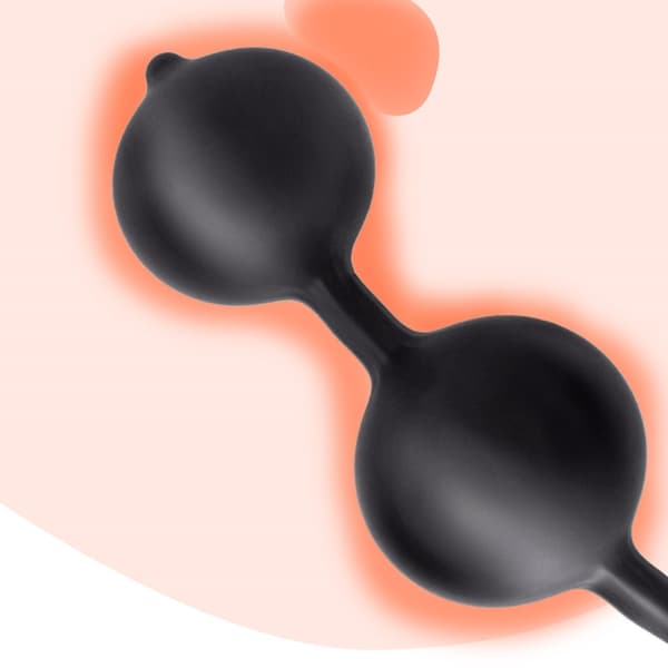 Vuxen expansionsstimulator uppblåsbar analbuttplugg dilator stor dildoinsättning null - 3