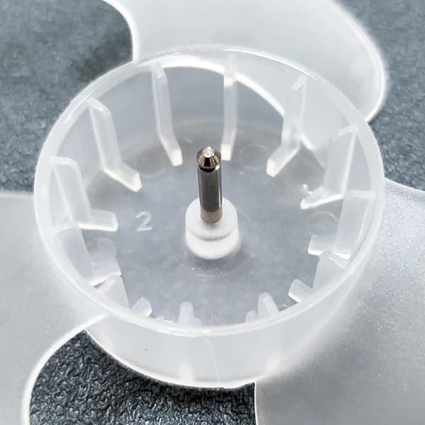 3 blader plastvifteblad Universal husholdningsbordvifte Bordvifte Erstatningsdel null - BC041