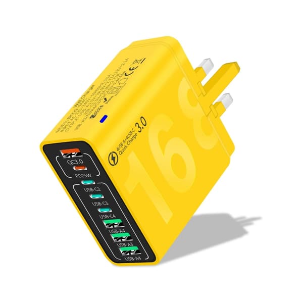 Multiport USB-ladeadapter 150W hurtigladende telefonladeradapter