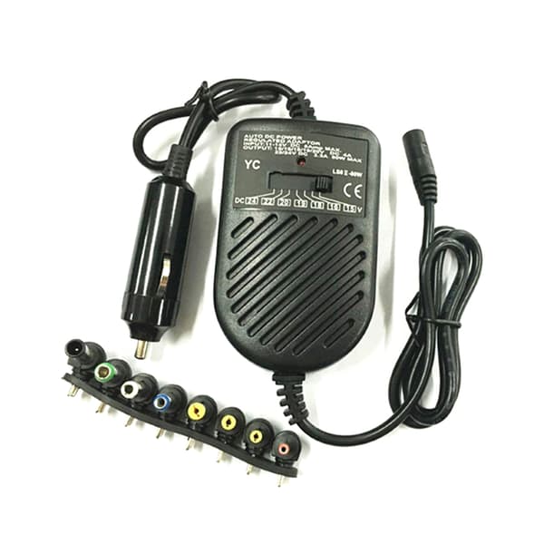 DC 80W Bil Auto Universal Oplader Strømforsyning Adapter Sæt Til Bærbar Computer