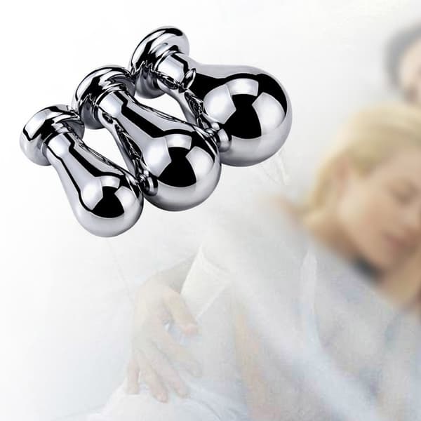 Rumpepluggtrener Komfortabel Langvarig Bruk Metall Rumpeplugger Trening Prostata large
