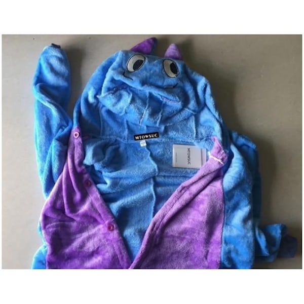 Pyjamas JINDING med Djur Eeyore Varma och Rolig för Mannen och Kvinnan Blå jag