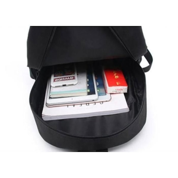 "Sac à dos MTOWSUC Black Panther 3D Utskrift 16 tum Skolset 3 delar"
