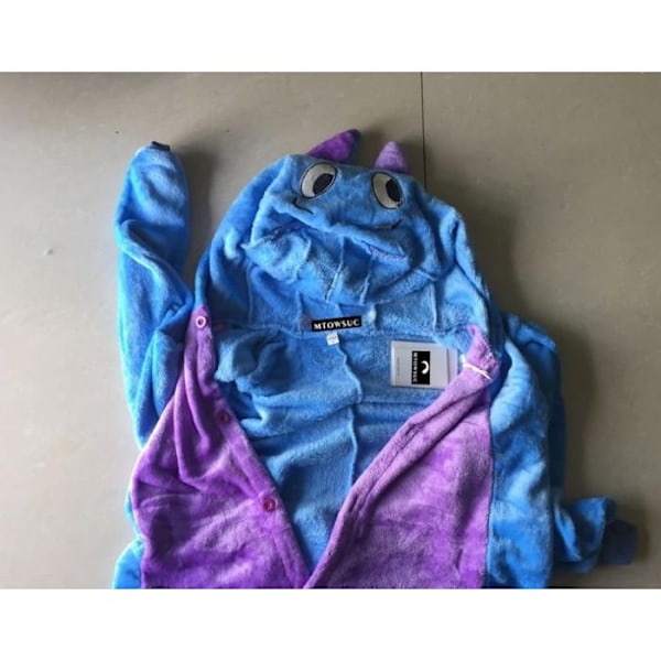 Pyjama MTOWSUC Eläimet Pöllö Lämmin ja Hauska Mies ja Nainen Blå S