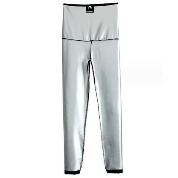 Kvinnors Träningsbyxor, JINDING Höga Midj Leggings i Nano-Material som Accelererar Svettning, Få Platt Mage Svart XXL