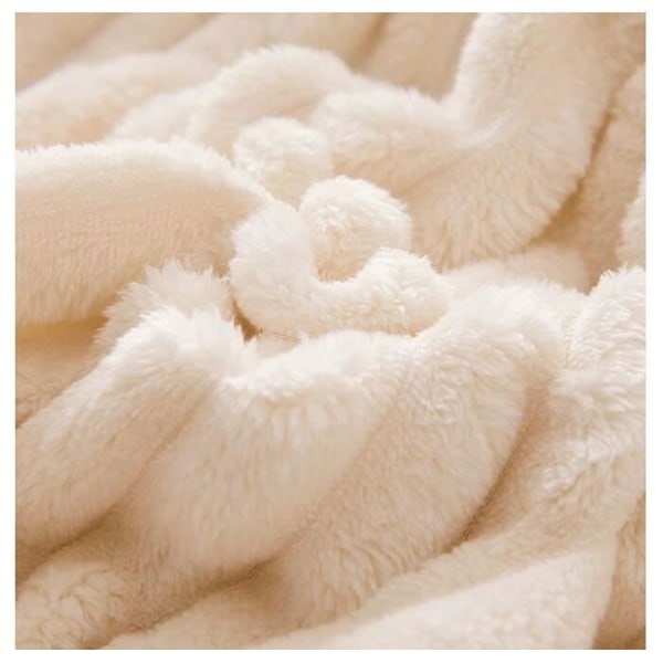 Pläd Snyggt Soffa Fleece MTOWSUC D 150 x 200cm Pläd för Soffa Tjock Fleece Mjuk och Varm