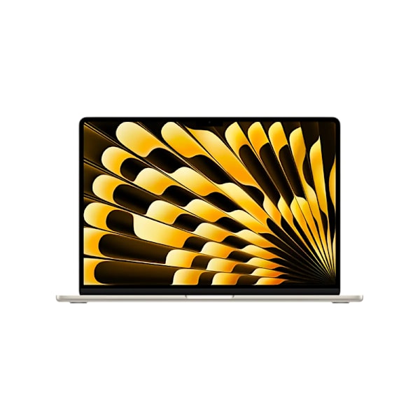MacBook Air 15" M2 2023 Apple M2 8-Core 16 GB RAM 1 TB SSD med svenskt tangentbord Grade A Refurbished Starlight