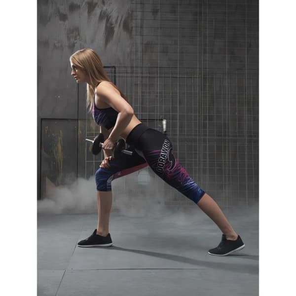 Legging 3/4 sport dam ELDORAWON Blå S