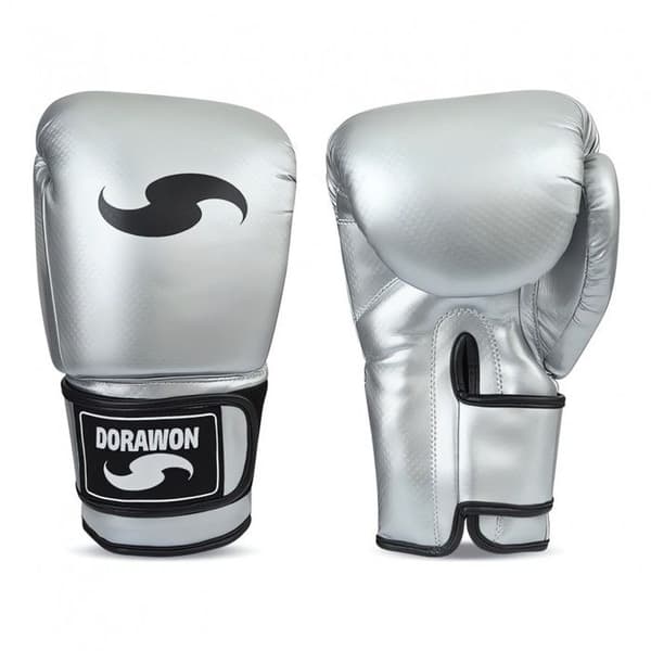 DORAWON, boxningshandskar PRESTON, grå Grå 14 OZ