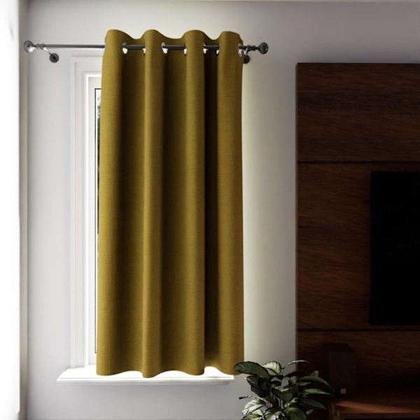 Mörkläggningsgardin - Soleil d'Ocre - Eclipse - Gul - 135x180 cm - 100% polyester Gul
