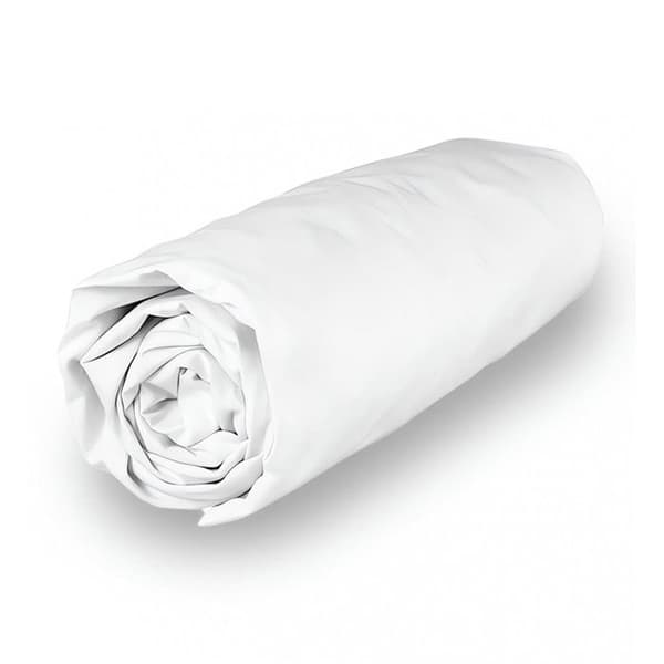 Påslakan i polycotton 180x200 cm PERCALE vit, av Soleil d'ocre Vit