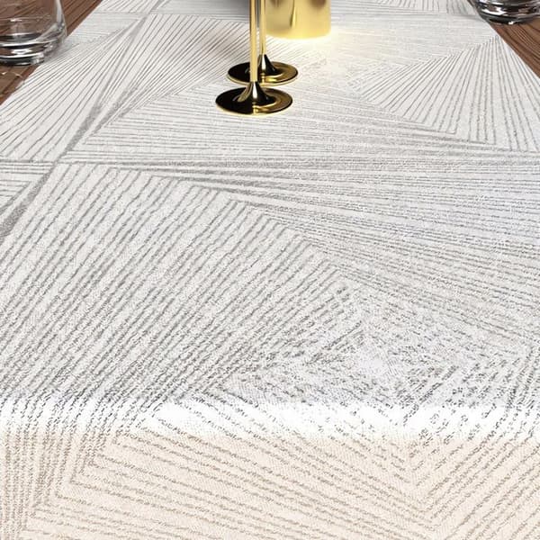 Bordslöpare 40x180 cm LYX vit, av Soleil d'Ocre Vit