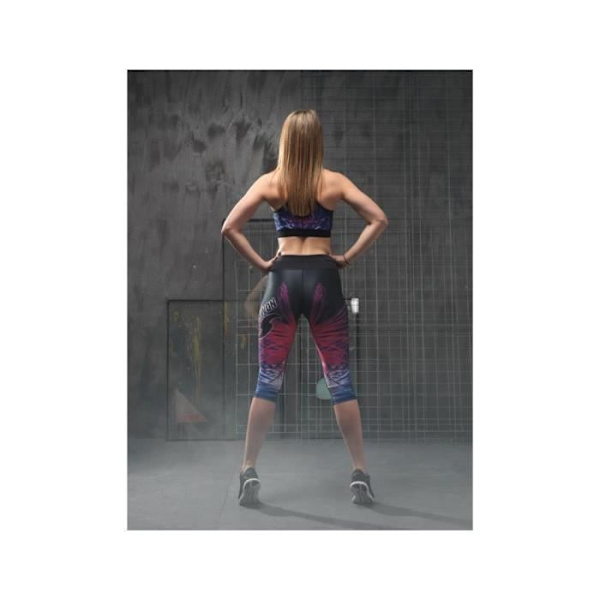 Legging 3/4 sport dam ELDORAWON Blå M