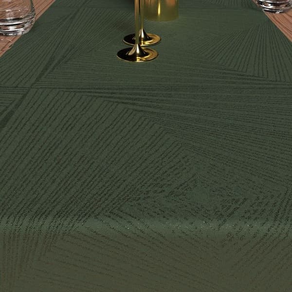 Bordduk 40x180 cm LUXURY grön, av Soleil d'Ocre Grön