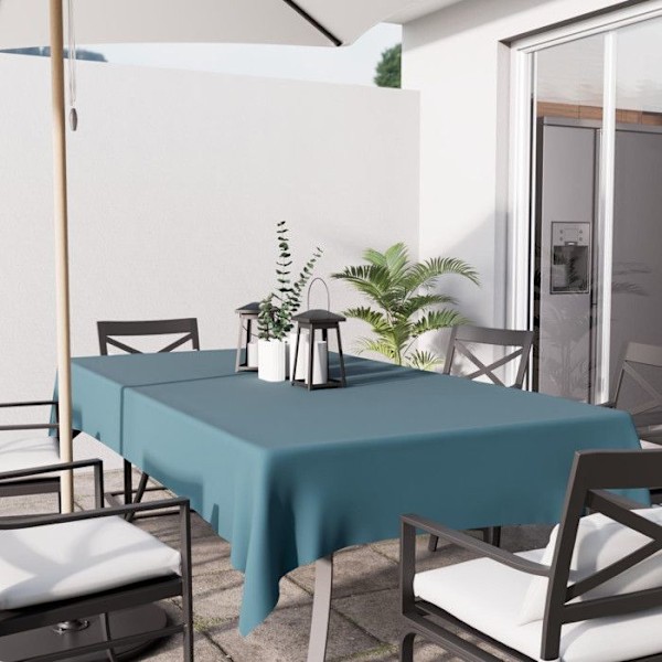 Rektangulär anti-fläckduk 160X270 cm ALIX blå celadon, av Soleil d'Ocre Blå
