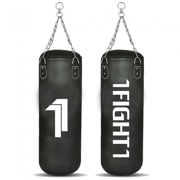 1Fight1 professionell boxningspåse 120 cm Svart